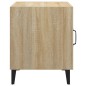 vidaXL Comodino Rovere Sonoma in Legno Multistrato vidaXL Comodino Rovere Sonoma in Legno Multistrato