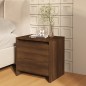 vidaXL Comodino Rovere Marrone 45x34x44,5 cm in Truciolato vidaXL Comodino Rovere Marrone 45x34x44,5 cm in Truciolato