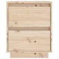 vidaXL Comodino 40x35x50 cm in Legno Massello di Pino vidaXL Comodino 40x35x50 cm in Legno Massello di Pino