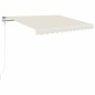 Tenda da Sole Retrattile Manuale 350x250 cm Crema Tenda da Sole Retrattile Manuale 350x250 cm Crema