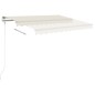 Tenda da Sole Retrattile Manuale 350x250 cm Crema Tenda da Sole Retrattile Manuale 350x250 cm Crema