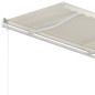 Tenda da Sole Retrattile Manuale 350x250 cm Crema Tenda da Sole Retrattile Manuale 350x250 cm Crema