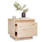 vidaXL Comodini 2 pz 35x34x32 cm in Legno Massello di Pino vidaXL Comodini 2 pz 35x34x32 cm in Legno Massello di Pino