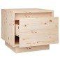 vidaXL Comodini 2 pz 35x34x32 cm in Legno Massello di Pino vidaXL Comodini 2 pz 35x34x32 cm in Legno Massello di Pino