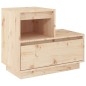 vidaXL Comodini 2 pz 60x34x51 cm in Legno Massello di Pino vidaXL Comodini 2 pz 60x34x51 cm in Legno Massello di Pino