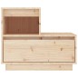 vidaXL Comodini 2 pz 60x34x51 cm in Legno Massello di Pino vidaXL Comodini 2 pz 60x34x51 cm in Legno Massello di Pino