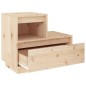 vidaXL Comodini 2 pz 60x34x51 cm in Legno Massello di Pino vidaXL Comodini 2 pz 60x34x51 cm in Legno Massello di Pino