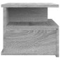 vidaXL Comodini Pensili Grigio Sonoma 2pz 40x31x27cm Legno Multistrato vidaXL Comodini Pensili Grigio Sonoma 2pz 40x31x27cm Legno Multistrato