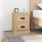 vidaXL Comodino Rovere Sonoma 39x39x47,5 cm in Legno Multistrato