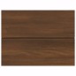 vidaXL Comodino Rovere Marrone 40x30x30 cm Legno Multistrato