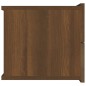 vidaXL Comodino Rovere Marrone 40x30x30 cm Legno Multistrato
