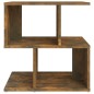 vidaXL Comodino Rovere Fumo 50x30x51,5 cm in Legno Multistrato