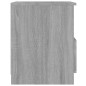 vidaXL Comodini 2 pz Grigio Sonoma 40x40x50 cm in Legno Multistrato vidaXL Comodini 2 pz Grigio Sonoma 40x40x50 cm in Legno Multistrato