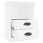 vidaXL Comodini 2 pz Bianco Lucido 43x36x60 cm vidaXL Comodini 2 pz Bianco Lucido 43x36x60 cm