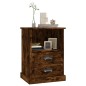 vidaXL Comodino Rovere Fumo 43x36x60 cm vidaXL Comodino Rovere Fumo 43x36x60 cm