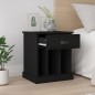 vidaXL Comodini 2 pz Neri 43x36x50 cm vidaXL Comodini 2 pz Neri 43x36x50 cm