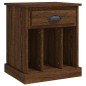 vidaXL Comodino Rovere Marrone 43x36x50 cm vidaXL Comodino Rovere Marrone 43x36x50 cm