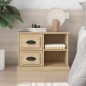 vidaXL Comodino Rovere Sonoma 60x35,5x45 cm vidaXL Comodino Rovere Sonoma 60x35,5x45 cm
