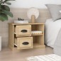 vidaXL Comodino Rovere Sonoma 60x35,5x45 cm vidaXL Comodino Rovere Sonoma 60x35,5x45 cm