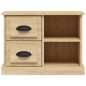vidaXL Comodino Rovere Sonoma 60x35,5x45 cm vidaXL Comodino Rovere Sonoma 60x35,5x45 cm