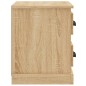 vidaXL Comodino Rovere Sonoma 60x35,5x45 cm vidaXL Comodino Rovere Sonoma 60x35,5x45 cm