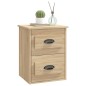 vidaXL Comodini a Parete 2 pz Rovere Sonoma 41,5x36x53 cm vidaXL Comodini a Parete 2 pz Rovere Sonoma 41,5x36x53 cm