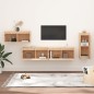 Mobili Porta TV 4 pz in Legno Massello di Pino Mobili Porta TV 4 pz in Legno Massello di Pino