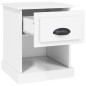 vidaXL Comodino Bianco 39x39x47,5 cm in Legno Multistrato vidaXL Comodino Bianco 39x39x47,5 cm in Legno Multistrato