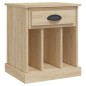 vidaXL Comodino Rovere Sonoma 43x36x50 cm