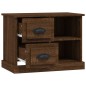 vidaXL Comodino Rovere Marrone 60x35,5x45 cm