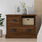 vidaXL Comodino Rovere Marrone 60x39x45 cm vidaXL Comodino Rovere Marrone 60x39x45 cm