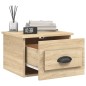 vidaXL Comodini a Parete 2 pz Rovere Sonoma 41,5x36x28 cm vidaXL Comodini a Parete 2 pz Rovere Sonoma 41,5x36x28 cm