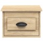 vidaXL Comodini a Parete 2 pz Rovere Sonoma 41,5x36x28 cm vidaXL Comodini a Parete 2 pz Rovere Sonoma 41,5x36x28 cm