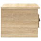 vidaXL Comodini a Parete 2 pz Rovere Sonoma 41,5x36x28 cm vidaXL Comodini a Parete 2 pz Rovere Sonoma 41,5x36x28 cm