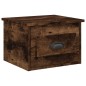 vidaXL Comodini a Parete 2 pz Rovere Fumo 41,5x36x28 cm vidaXL Comodini a Parete 2 pz Rovere Fumo 41,5x36x28 cm