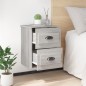 vidaXL Comodino a Parete Grigio Sonoma 41,5x36x53 cm vidaXL Comodino a Parete Grigio Sonoma 41,5x36x53 cm