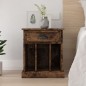 vidaXL Comodino Rovere Fumo 43x36x50 cm vidaXL Comodino Rovere Fumo 43x36x50 cm