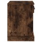 vidaXL Comodino Rovere Fumo 43x36x50 cm vidaXL Comodino Rovere Fumo 43x36x50 cm