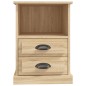 vidaXL Comodini 2 pz Rovere Sonoma 43x36x60 cm