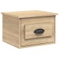 vidaXL Comodino a Parete Rovere Sonoma 41,5x36x28 cm vidaXL Comodino a Parete Rovere Sonoma 41,5x36x28 cm
