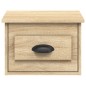 vidaXL Comodino a Parete Rovere Sonoma 41,5x36x28 cm vidaXL Comodino a Parete Rovere Sonoma 41,5x36x28 cm