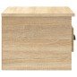 vidaXL Comodino a Parete Rovere Sonoma 41,5x36x28 cm vidaXL Comodino a Parete Rovere Sonoma 41,5x36x28 cm