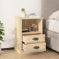 vidaXL Comodino Rovere Sonoma 43x36x60 cm vidaXL Comodino Rovere Sonoma 43x36x60 cm