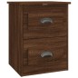 vidaXL Comodino a Parete Rovere Marrone 41,5x36x53 cm vidaXL Comodino a Parete Rovere Marrone 41,5x36x53 cm