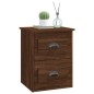 vidaXL Comodino a Parete Rovere Marrone 41,5x36x53 cm vidaXL Comodino a Parete Rovere Marrone 41,5x36x53 cm