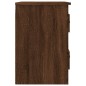 vidaXL Comodino a Parete Rovere Marrone 41,5x36x53 cm vidaXL Comodino a Parete Rovere Marrone 41,5x36x53 cm
