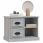 vidaXL Comodino Grigio Sonoma 60x35,5x45 cm