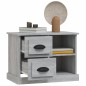 vidaXL Comodino Grigio Sonoma 60x35,5x45 cm