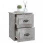 vidaXL Comodino a Parete Grigio Cemento 41,5x36x53 cm vidaXL Comodino a Parete Grigio Cemento 41,5x36x53 cm