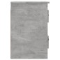 vidaXL Comodino a Parete Grigio Cemento 41,5x36x53 cm vidaXL Comodino a Parete Grigio Cemento 41,5x36x53 cm